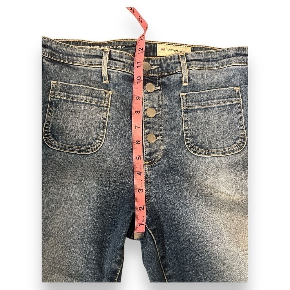 AG The Stevie High-Rise Skinny Ankle Jeans - Picture 12 of 12